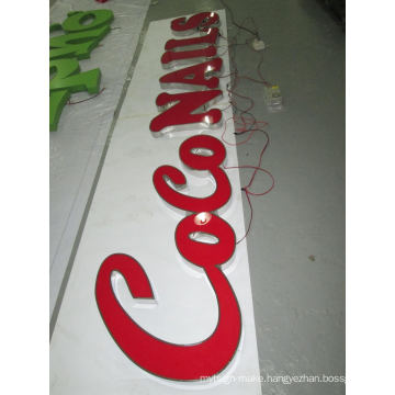 Customized Chain Store Shop Name Outdoor LED Sign